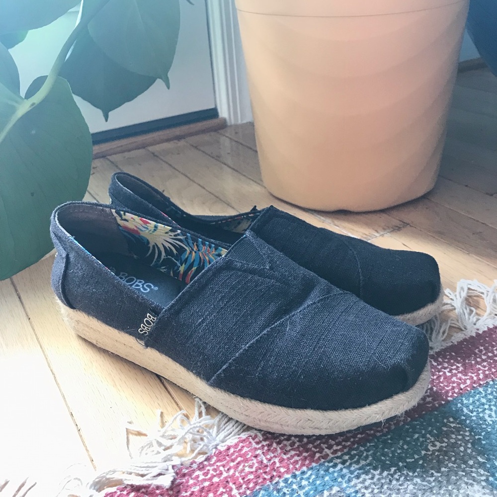 Bob’s from Sketchers Memory Foam Espadrilles